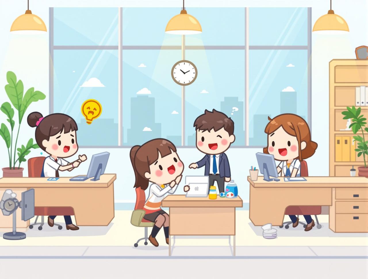 ai拍片 - 办公室笑传